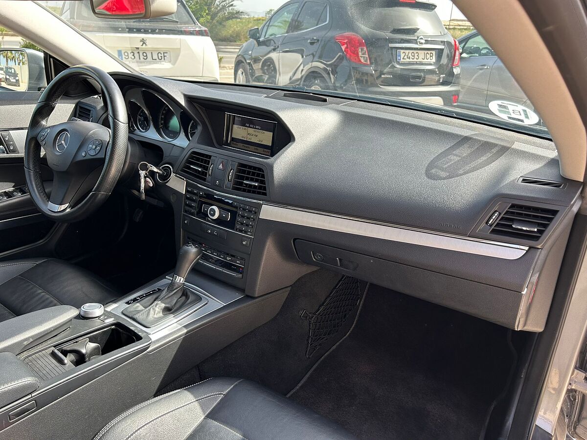 MERCEDES E350 CDI COUPE 3.0 V6 AUTO SPANISH LHD IN SPAIN 118000 MILES SUPER 2009